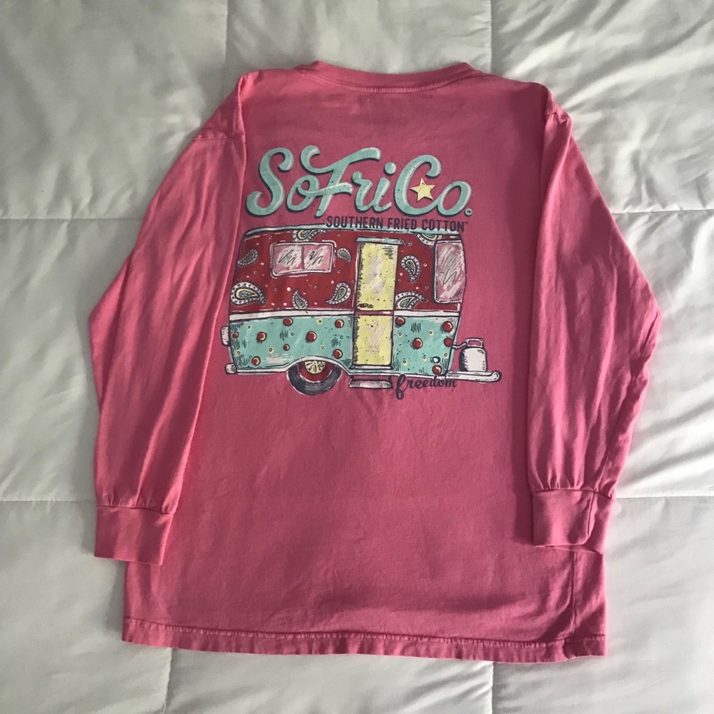 SOUTHERN FRIED COTTON LONGSLEEVE TOP